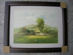 [ 丁銘畫廊 ] 風景畫 - 紅運當頭 畫刀 構圖 特殊 佳作 - 純手工畫 - 油畫原作品 直接掛 畫 歷史價格詳細信息