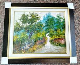 『府城畫廊-手繪油畫』風景畫－30x40－(會繃內架，可吊掛)－有實體店面，我們店有在裱框－P340 歷史價格詳細信息