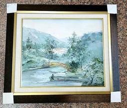 『府城畫廊-手繪油畫』風景畫－30x40－(會繃內架，可吊掛)－有實體店面，我們店有在裱框－P340 歷史價格詳細信息