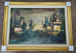 『府城畫廊-手繪油畫』風景畫－30x40－(會繃內架，可吊掛)－有實體店面，我們店有在裱框－P340 歷史價格詳細信息