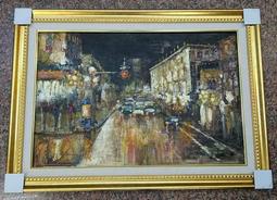 『府城畫廊-手繪油畫』風景畫－30x40－(會繃內架，可吊掛)－有實體店面，我們店有在裱框－P340 歷史價格詳細信息