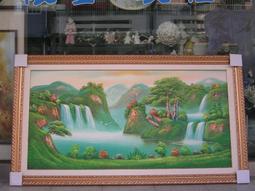 [ 丁銘畫廊 ]    財源廣進 - 字畫 - 台灣書法家 佛弟子 ( 汶彥 )- 純手工寫-書法原作品-含框裱好價格 歷史價格詳細信息