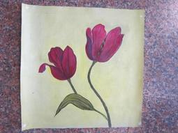 『府城畫廊-手繪油畫』抽象畫－現代裝飾掛畫－45/x45－(會繃內架，可吊掛)－有實體店面，我們店有在裱框－Z24 歷史價格詳細信息