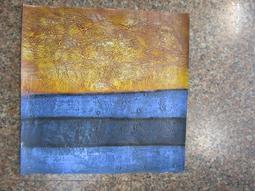 『府城畫廊-手繪油畫』抽象畫－現代裝飾掛畫－45/x45－(會繃內架，可吊掛)－有實體店面，我們店有在裱框－Z24 歷史價格詳細信息