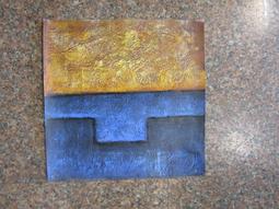 『府城畫廊-手繪油畫』抽象畫－現代裝飾掛畫－45/x45－(會繃內架，可吊掛)－有實體店面，我們店有在裱框－Z24 歷史價格詳細信息