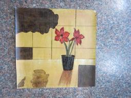 『府城畫廊-手繪油畫』抽象畫－現代裝飾掛畫－45/x45－(會繃內架，可吊掛)－有實體店面，我們店有在裱框－Z24 歷史價格詳細信息