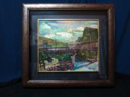 《茁壯啟業》*半價特惠* 飛刀魚 作者:張志成 E47 40.9x31.8 1996年 歷史價格詳細信息