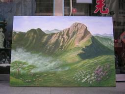 [ 丁銘畫廊 ] 風景畫 - 紅運當頭 畫刀 構圖 特殊 佳作 - 純手工畫 - 油畫原作品 直接掛 畫 歷史價格詳細信息