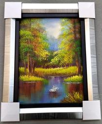 『府城畫廊-手繪油畫』風景畫－30x40－(會繃內架，可吊掛)－有實體店面，我們店有在裱框－P340 歷史價格詳細信息