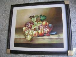 [ 丁銘畫廊 ] 好事連連 壽桃 福壽吉祥-事事平安-獨特-細緻佳作-立體裱框-純手工畫-油畫原作品-含裱框價格 歷史價格詳細信息