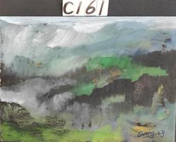 託 售---近 代--丁 二 仲 水墨 --幽谷 山水 鏡片 歷史價格詳細信息