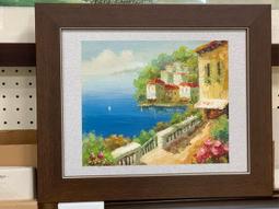 [ 丁銘畫廊 ] 風景畫 - 紅運當頭 畫刀 構圖 特殊 佳作 - 純手工畫 - 油畫原作品 直接掛 畫 歷史價格詳細信息