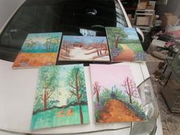 真跡非複制畫早期的富貴牡丹，很大幅，照片上面有尺寸落款處外面的塑膠保護地方有簽字筆字跡沒有污染到作品便宜賣1980自取 歷史價格詳細信息