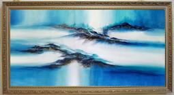 抽象板畫有框畫 無限日環  【TROMSO】/ WA109 60x60cm 台灣現貨 抽象客廳臥室【H0313203】 歷史價格詳細信息