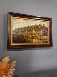 【卡卡頌  歐洲古董】荷蘭老件 手工 實木 純銅 玫瑰  花草捲葉雕刻  壁掛 信插 報插 ss0718 ✬ 歷史價格詳細信息