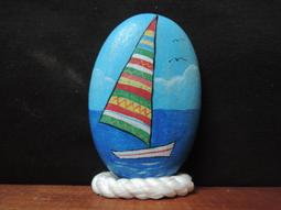 【有緣堂】-防水不退色~石頭彩繪~天然圓石[黃金鼠]高*寬*約41*42mm 歷史價格詳細信息