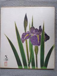 [大橋小舖] 日本畫家愛子裱貼水墨作品-雪屋 / 老品手繪原作 / 24.3×27.2公分厚紙板裱褙不附框平價分享 歷史價格詳細信息