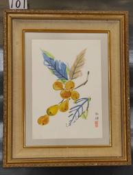 近 代 --台灣史上第一位女畫家：陳 進 --山 城 幽 境 膠 彩 3 F --未 框 歷史價格詳細信息