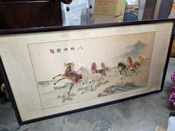 早期風水畫大船入港反鏡畫，讓藏。 歷史價格詳細信息