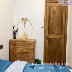 老榆木吧檯桌面大板材辦公桌整板風化板老門板桌面舊木板樓梯板 歷史價格詳細信息