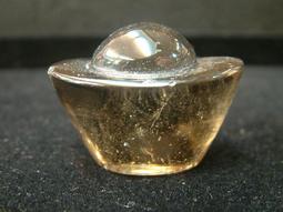 25mm 黃水晶元寶 琉璃元寶 小元寶 中元寶 大元寶 過年必備 發財擺陣 招財進寶 聚寶盆 居家風水開運 思考家 歷史價格詳細信息