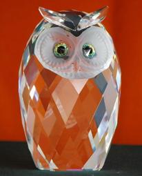 SWAROVSKI 施華洛世奇水晶-貓頭鷹（讓我們一起慶祝）＆貓頭鷹(幸運草 幸運降臨）-(含盒+說明書)-送禮的好選擇 歷史價格詳細信息