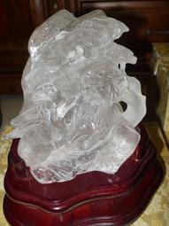 【 出清】白水晶蓮花(直徑110mm)【法藏沉香】 歷史價格詳細信息