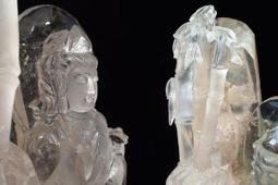 ~shirley~骨幹水晶~[藏青]~雙尖綠泥教堂骨幹~24公斤~完整原礦~精緻典藏~極珍稀品! 歷史價格詳細信息