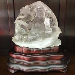 現貨 天然白水晶觀音吊墜男士女款情侶彌勒佛笑佛大肚佛觀音佛掛件菩薩~可開發票特賣 歷史價格詳細信息