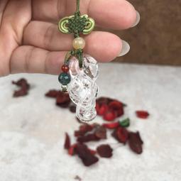 【齊花花】天然白水晶文殊菩薩‧中國佛教四大菩薩之一‧代表智慧‧持劍意為智慧無礙‧以智慧劍斬煩惱結 ~（G07） 歷史價格詳細信息