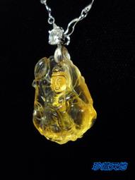 珍藏天地~黃水晶如意觀音墜 歷史價格詳細信息