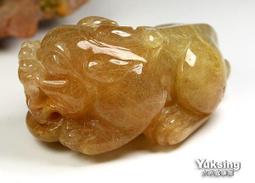 金髮晶鈦晶貔貅一物一圖吊墜掛件復古民族風吉祥物送禮 歷史價格詳細信息