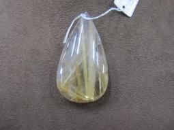 天然鈦晶墜子含鍊 重44克能量礦石特價出清 歷史價格詳細信息