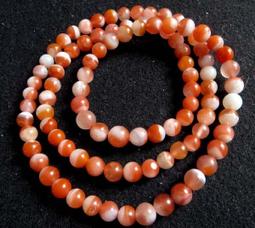 南紅瑪瑙手串佛珠川料涼山柿子紅多圈108顆單圈天然瑪瑙520手錬女 歷史價格詳細信息