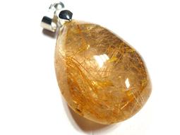 ***原礦屋*** 招財利器！清透料特殊絲！A級巴西雙色鈦晶墜14.38g！(寶石、礦石、招財、冥想、靈修) 歷史價格詳細信息