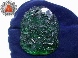 綠財神畫像 佛像畫 雙面塑封 相紙塑封 密宗唐卡相框水晶擺臺 唐卡 佛畫 歷史價格詳細信息