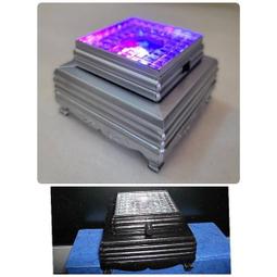 水晶球led發光底座 燈木質小夜燈配件 圓形實木 鋰電充電燈座  露天市集  全臺最大的網路購物市集 歷史價格詳細信息