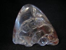 【采鑫坊】高檔鈦晶雕件擺飾~松柏長青.招財進寶《免運費.免郵資》~ 歷史價格詳細信息