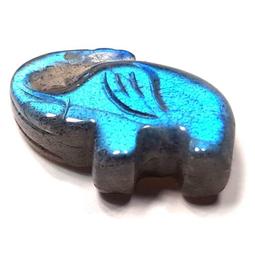 拉長石 原礦 雕刻 龍 鼠 子辰佩 強 藍綠 彩色 暈光 (有打v孔)~可以當 擺件 望子成龍 暈光好~福利 精品 歷史價格詳細信息