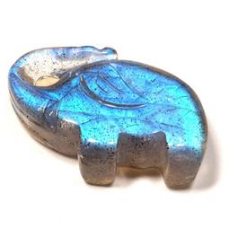 拉長石 原礦 雕刻 龍 鼠 子辰佩 強 藍綠 彩色 暈光 (有打v孔)~可以當 擺件 望子成龍 暈光好~福利 精品 歷史價格詳細信息