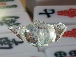 《晶華》白水晶 貔貅 招財 擺件  01I15 歷史價格詳細信息