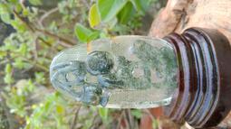 綠幽 TOP四季千層幽靈聚寶盆大猈貅吊墜/項鍊/小擺件~老礦料天然四季幽靈~晶體超好!!頂級!!極品收藏~有影片 歷史價格詳細信息