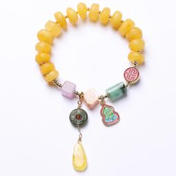 福祿吉祥青玉葫蘆吊墜銀鎏金和田玉石小巧掛墜復古風金項鏈配墜~滿200元發貨 歷史價格詳細信息