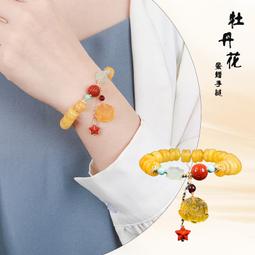 特賣-手鏈花朵珍珠手鏈法式優雅玫瑰ins小眾蝴蝶結手飾品女閨蜜手鏈女 歷史價格詳細信息