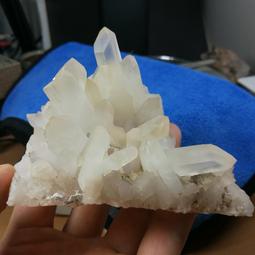 [友克鑫礦業]ac1506約重555g-雙尖水晶 激光柱 浮生水晶 骨幹水晶 白水晶簇 水晶柱 原礦 歷史價格詳細信息