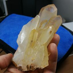 [友克鑫礦業]ac1506約重555g-雙尖水晶 激光柱 浮生水晶 骨幹水晶 白水晶簇 水晶柱 原礦 歷史價格詳細信息