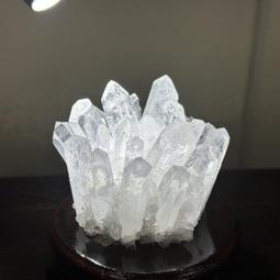 天然白水晶簇，然長成，白水晶擺件純天然白水晶簇水晶 舊藏 文玩 白水晶 【泰古堂玉石店】-6154 歷史價格詳細信息