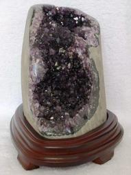 慧明小舖-烏拉圭紫水晶鎮/紫水晶片/紫晶片-含座尺寸約21/14/13cm-3016g(B02) 歷史價格詳細信息