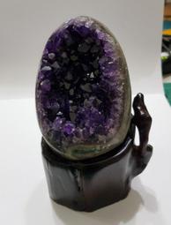 烏拉圭天然水晶簇墨綠色彩晶尺寸寬8cm高度9cm重6 水晶 天然 收藏【二手】【探古齋】-727 歷史價格詳細信息