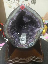 臻品水晶~天然巴西大球花帶方解石紫晶洞~~招財納福~~增進智慧開啟及改善空間磁場必備風水擺件 歷史價格詳細信息